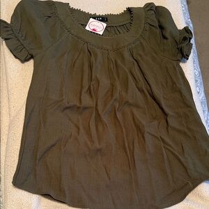 Women's Olive Green Top